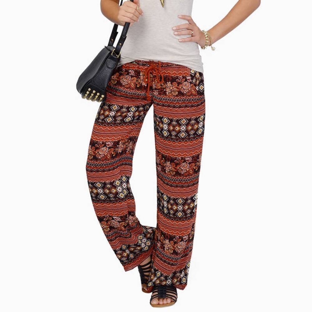 Aztec Print Pants
